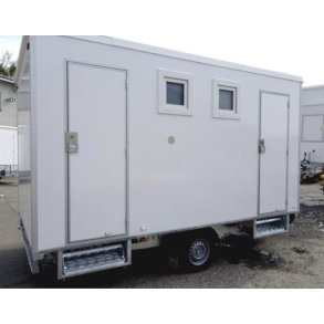 Badmobil med 2 separate badev�relser