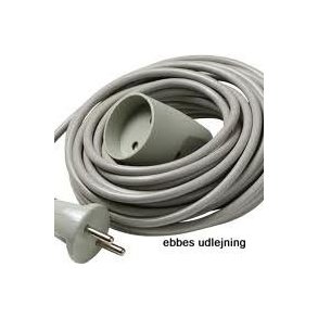 Forl�ngerledning m/jord f/kaffemaskine