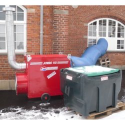 Jumbo 115 varmekanon 