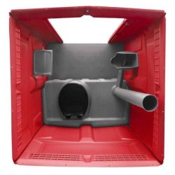 Festivaltoilet/ toiletkabine m/toiletskyl, urinal og dispenser for h�ndhygiene