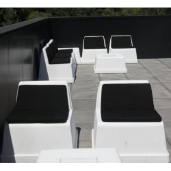 Hynde til Laze stol m/ryg, sort