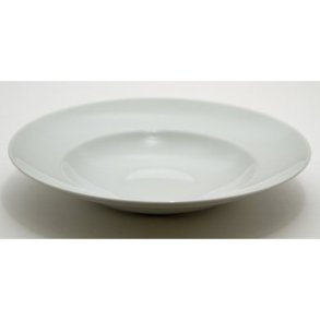 Dyb Tallerken �29cm Hvid Retsch, inkl. opvask