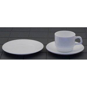 Kagetall. ARCOPAL hvid 15cm