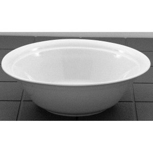 Sk�le �21 cm hvidt porcel�n