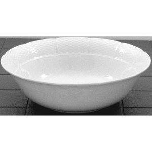 Sk�le �25cm Natalie hvid porcel�n