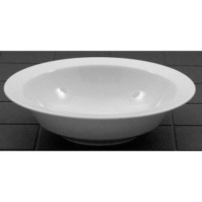 Sk�le �23 cm Amalie hvid porcel�n