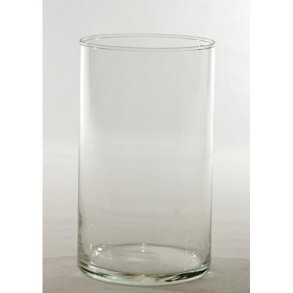 Cylindervase 15 cm KLAR �9cm