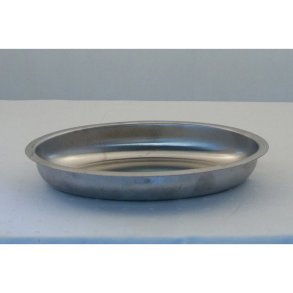 Kartoffelsk�le rustfri st�l ovale 27cm *