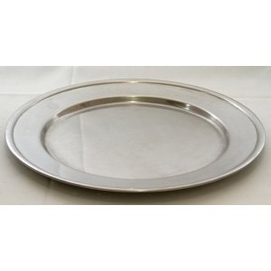 St�lfade runde rustfrfi st�l ca.35cm