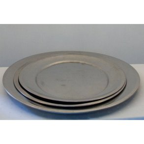 Stegefade ovale rustfri st�l 63cm