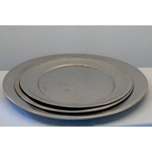 Stegefade ovale rustfri st�l 63cm