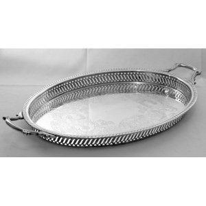 Fors�lvet bakke oval l�ngde 60cm