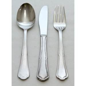 Spiseske 19,5cm Chippendale