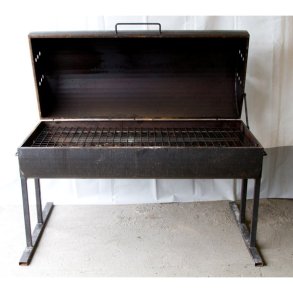 Mestergrill med ben alt-i-en ca 162x70cm
