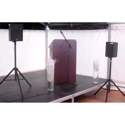 H�jtalerudstyr - 2 h�jtalere m/forst�rker