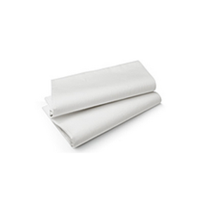 Hvid fiberdug Evolin  127x127 cm