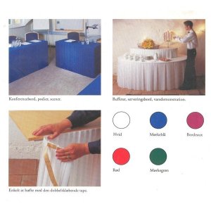 Buttermilk bordsk�rt 4 m dunicel