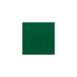 M�rkegr�n serviet 33x33cm 3-lags 125 stk