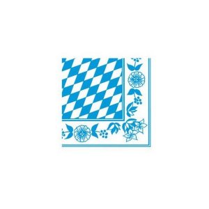 250 stk. serviet Duni 33x33 cm 3-lags  bl�ternet