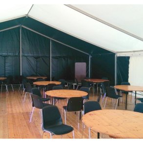 Sort lysd�mpende sidedug