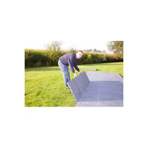 Gulvplader - Plast  2,00 x 0,50 G�R DET SELV - pr.m2 lejepris