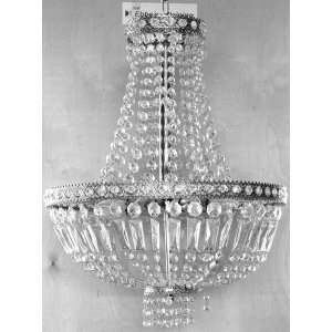 Crystal Prismelysekrone S�lv