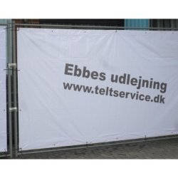 Hvid hegnsdug/afsk�rmning 3,32x1,70