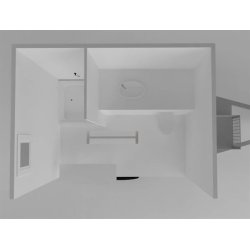 Badmobil med 1 badev�relse