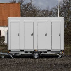 Toiletvogn - 8 personers