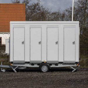 Toiletvogn - 8 personers