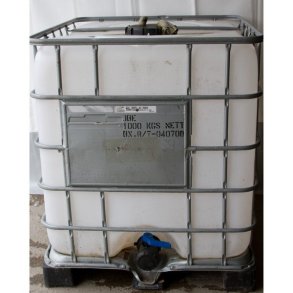 Spildevandstank 1050 ltr, galv. st�lgitter