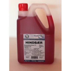 2 liter slush-ice koncentrat Hindb�r smag