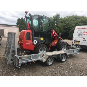 IFOR Williams maskintrailer 