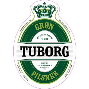 Fustage Gr�n  Tuborg 25 liter