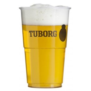 70 stk. plastkrus 0,5l Tuborg