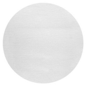 Hvid rund fiberdug Evolin  �240